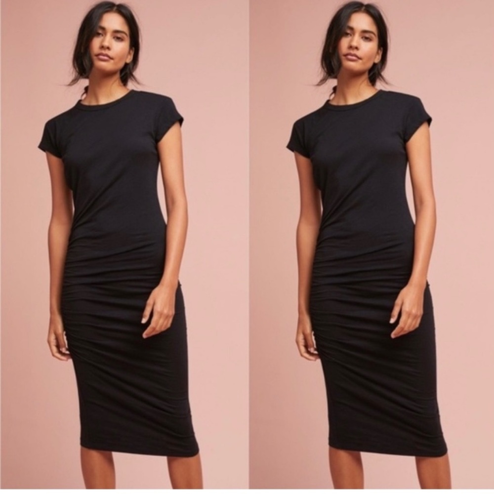 NWOT Anthropologie Sundry Midi T-shirt Dress